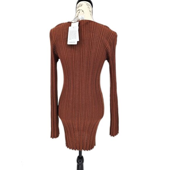 L Space Wailea Stretchy Cover Up Coffee Large - Picture 3 of 10